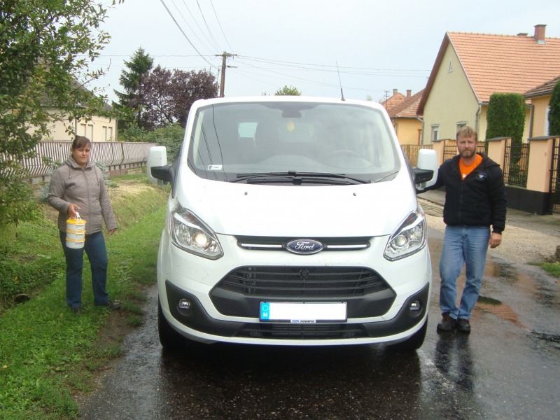 Új kisbusz szolgálja Öregcsertő és Csorna lakosságát