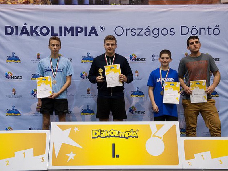 Rogács Erik diákolimpiai bajnok – Helyi sporttörténelmet írt a kalocsai pingpongos fiú