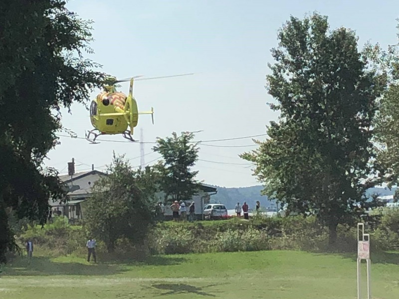 Újabb helikopteres mentés Kalocsa térségében – Ezúttal egy vízből kimentett, újraélesztett férfit vittek kórházba Meszesről