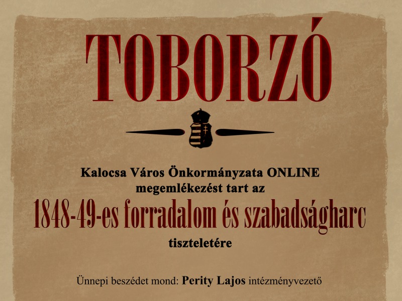 Virtuális térben ünnepeljük az 1848/49-es forradalom és szabadságharc 173. évfordulóját – Elmarad a közös koszorúzás, csak egyénileg vagy kiscsoportokban lehet