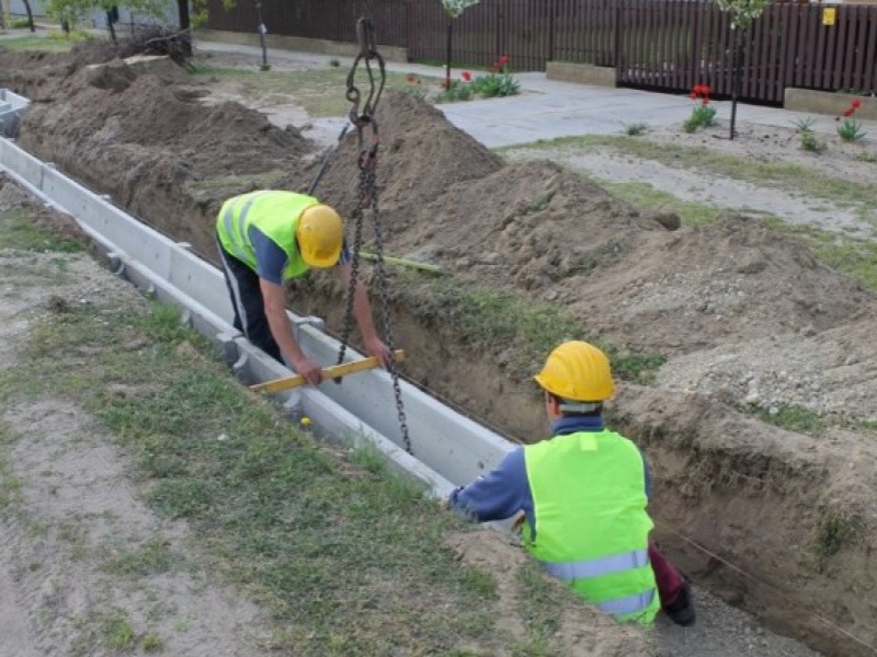 Befejeződött Kalocsa város csapadékvíz-elvezető hálózatának fejlesztése