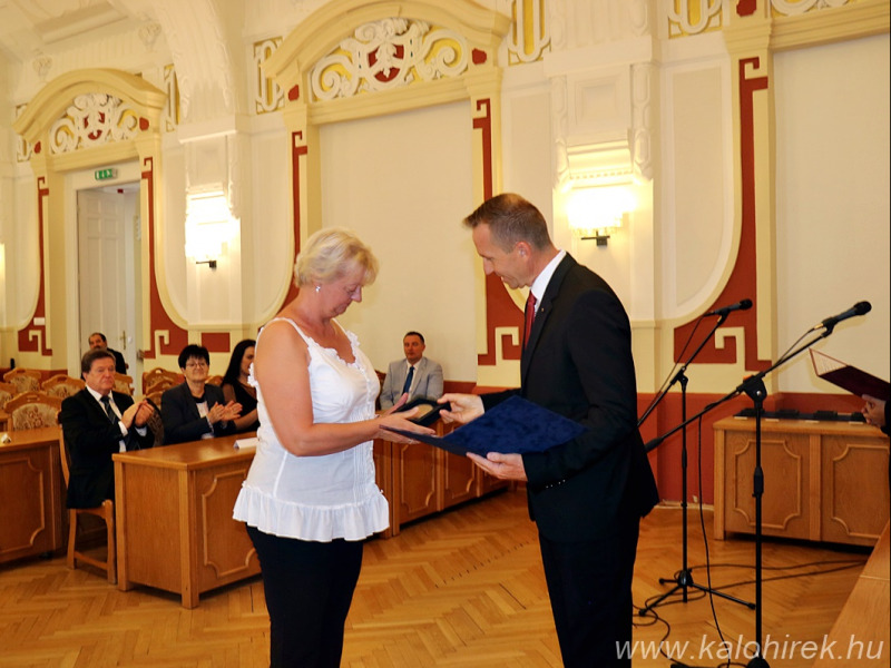 Kalocsa Város Művészetéért Haynald Lajos Díj - Betlenné Dajkó Ágnes részére