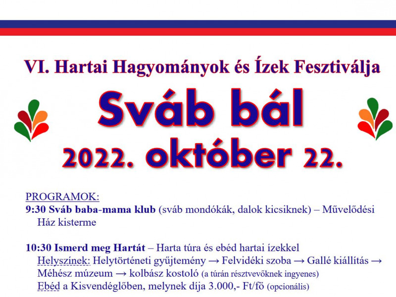 VI. Hartai Hagyományok és Ízek Fesztiválja