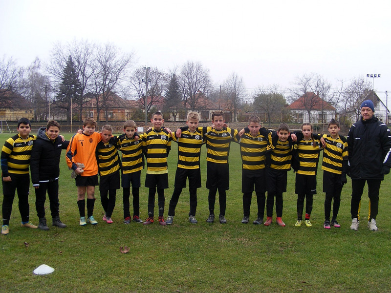 Az U13-as „Méhek” is őszi elsők