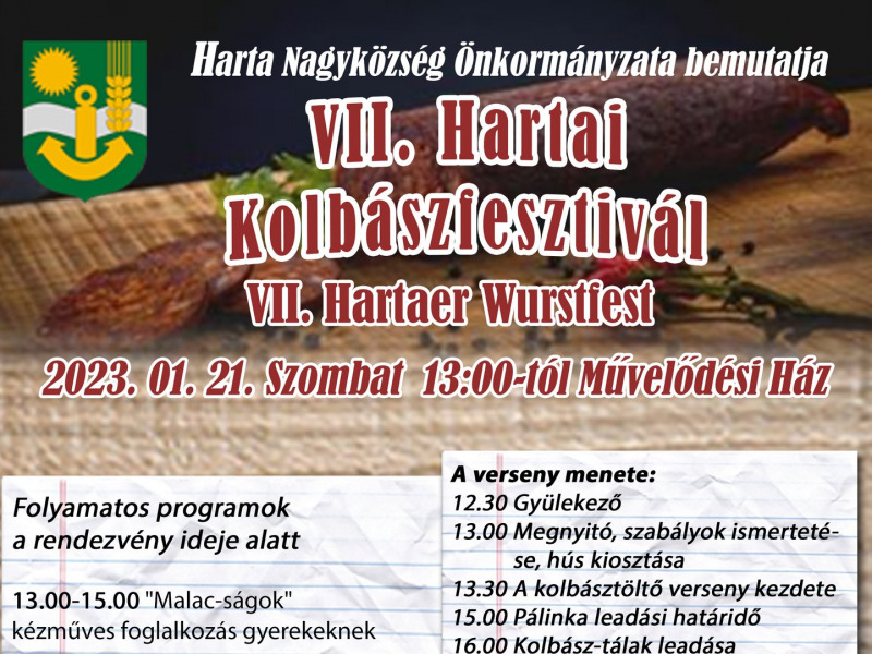 VII. Hartai Kolbászfesztivál