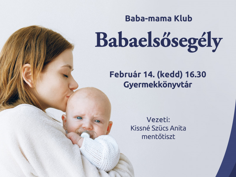 Babaelsősegély a Gyermekkönyvtárban