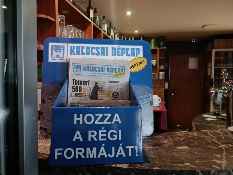 Mutatjuk, hol szerezhető be Kalocsán a megújult Kalocsai Néplap