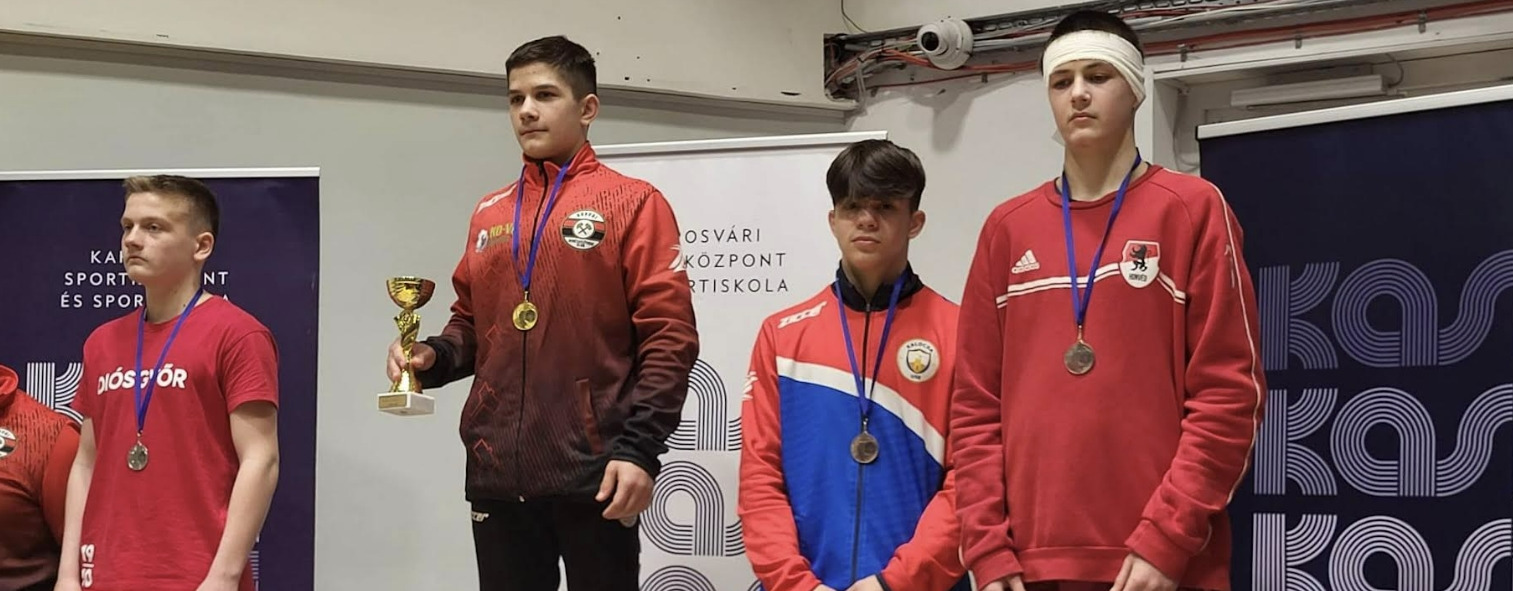 Kálóczi Ricsi bronzérmes az U15-ös válogatón