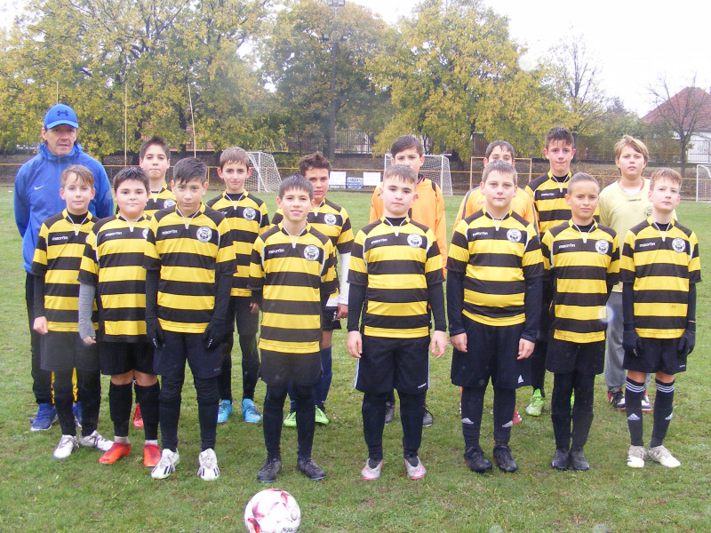 Az U13-as gárda az Ősz bajnoka csoportjában