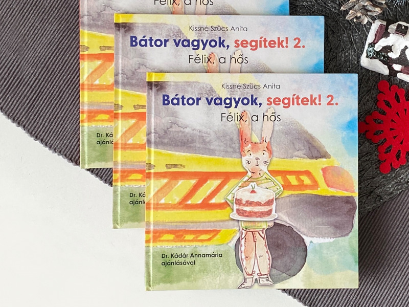 Bemutatják a Bátor vagyok, segítek! című könyv második kiadását