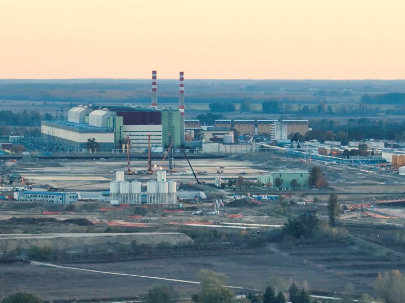 A Paks II. Atomerőmű területén jól haladnak a terület-előkészítési munkák