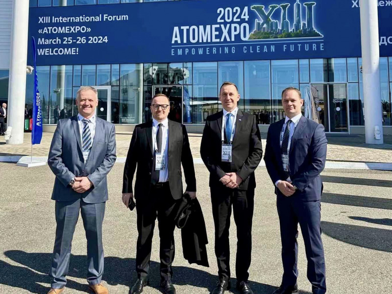 A XIII. Atomexpo Nemzetközi Fórumon a TEIT-et Filvig Géza elnök és Gáncs István alelnök képviseli az oroszországi Szocsiban