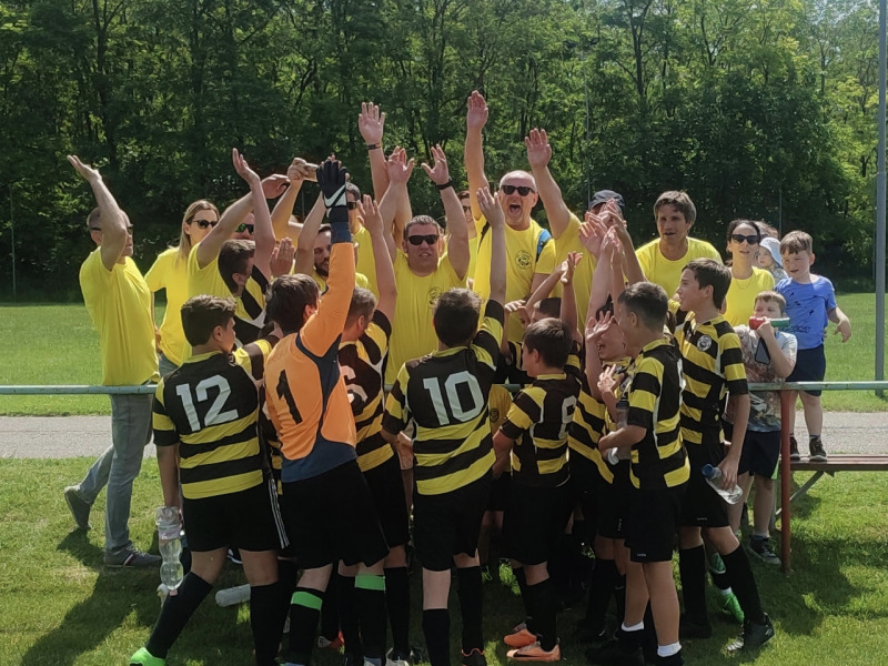 A „Méhek” U13-as csapata is bajnok