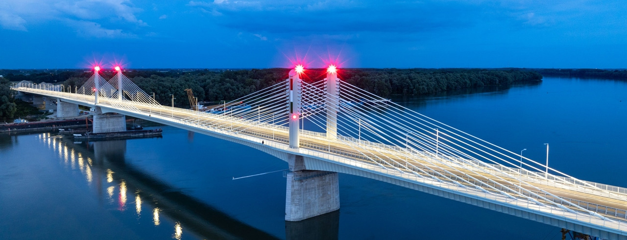 Fenntarthatósági szempontból is jelentős innovációkat tartalmaz a Paksot és Kalocsát összekötő Tomori Pál Duna-híd