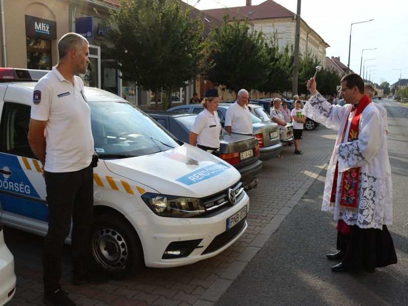 Járműszentelés Szent Kristóf napján, Kalocsán