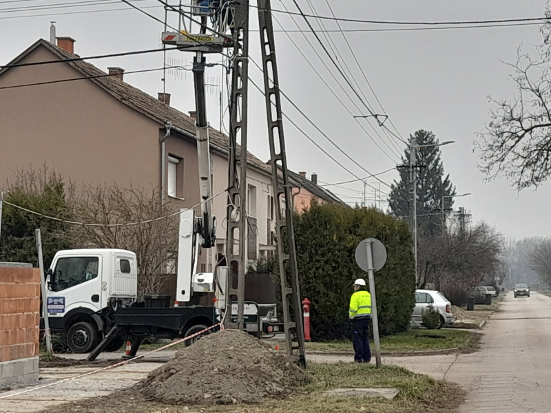 Újra áramszünet lesz Kalocsa több utcájában – A kábelszolgáltatások nagyobb területen is kimaradhatnak