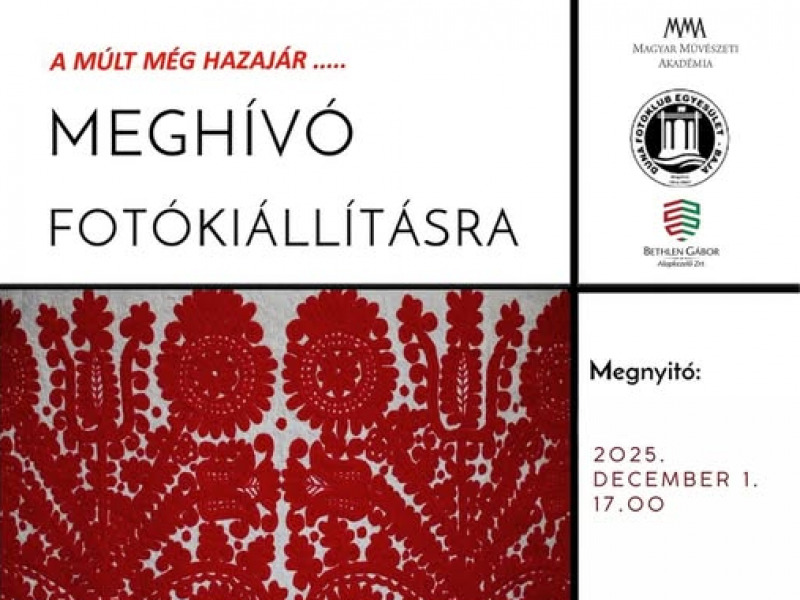 A múlt nyomában – különleges fotókiállítás nyílik Kalocsán