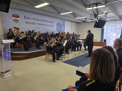 Kalocsai rendőr is elismerést kapott a nemzeti ünnep alkalmából