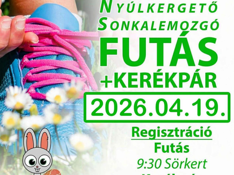 Tavaszi lendület – futásra és kerékpározásra hív az Egészségfejlesztési Iroda